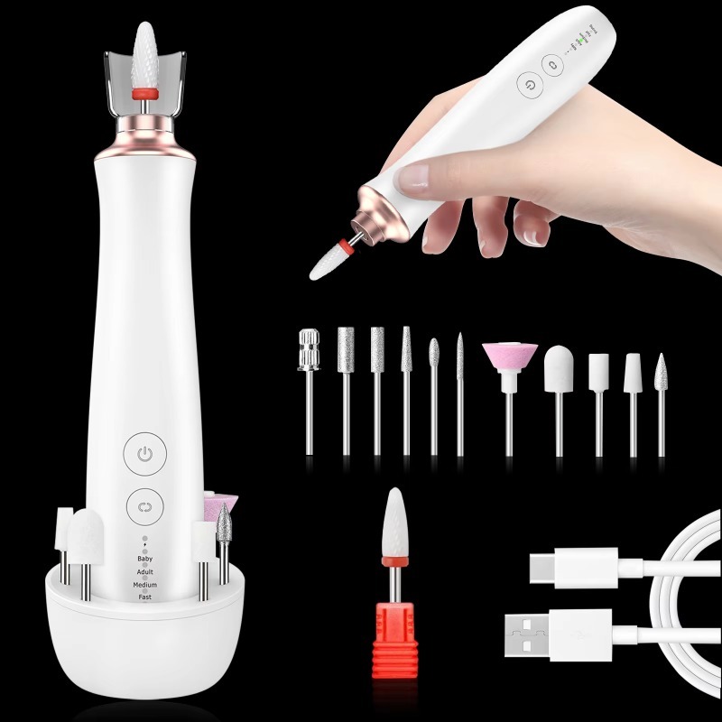 เครื่องตะไบเล็บไฟฟ้าแบบพกพา รุ - Nail Drill Machine บทวิจารณ์และราคา