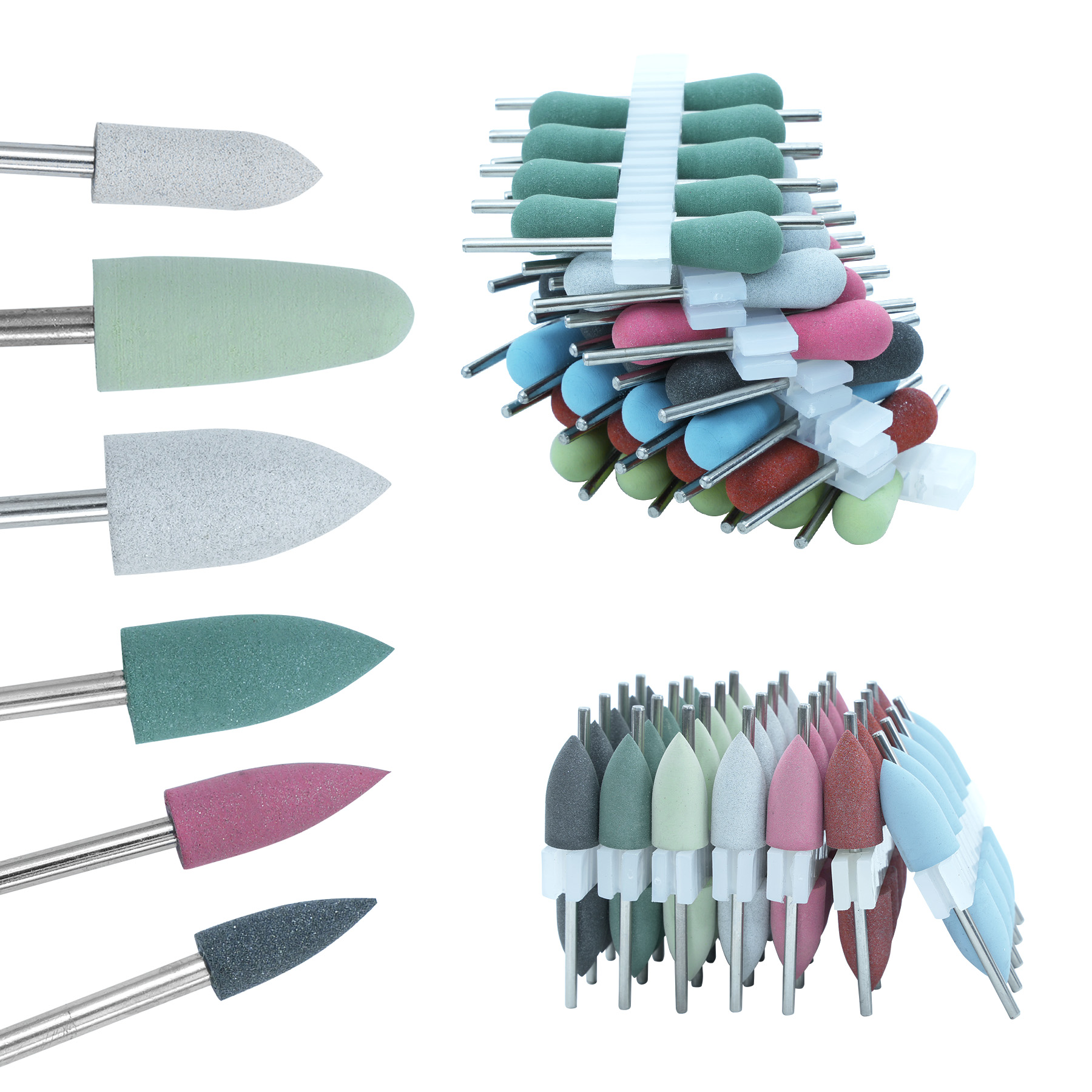 ชุดอุปกรณ์ขัดฟัน 10 ชิ้น/ชุด   - Nail Drill Machine บทวิจารณ์และราคา