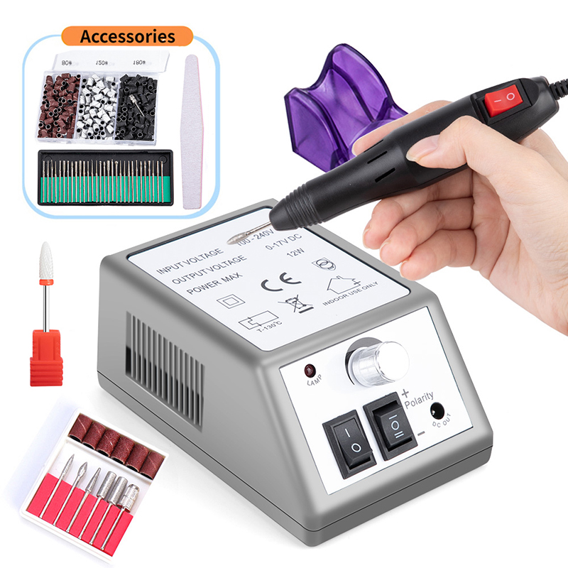 เครื่องตะไบเล็บไฟฟ้ารุ่นใหม่ ป - Nail Drill Machine บทวิจารณ์และราคา