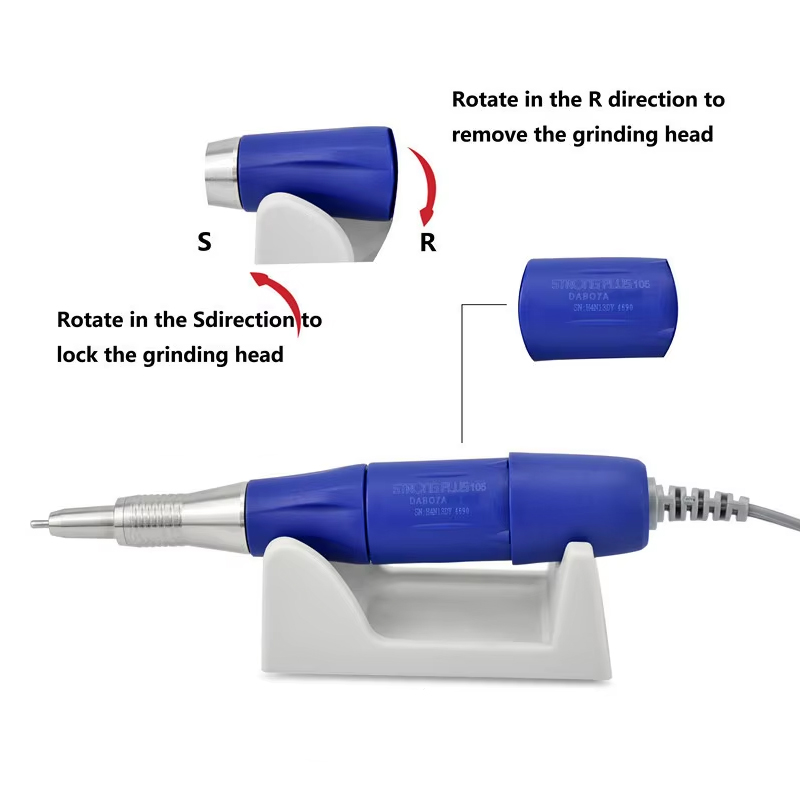 หัวกรอไมโครมอเตอร์ 40K RPM STR - Nail Drill Machine บทวิจารณ์และราคา