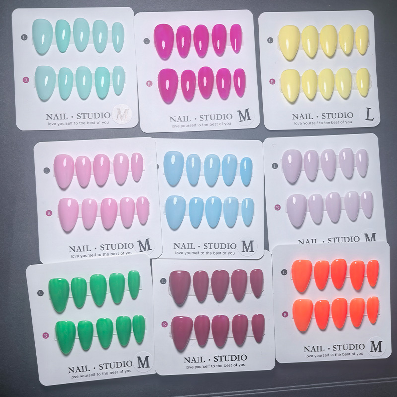 เล็บปลอมอะคริลิคแบบกดติด 10 ชิ - Nail Art Orange บทวิจารณ์และราคา