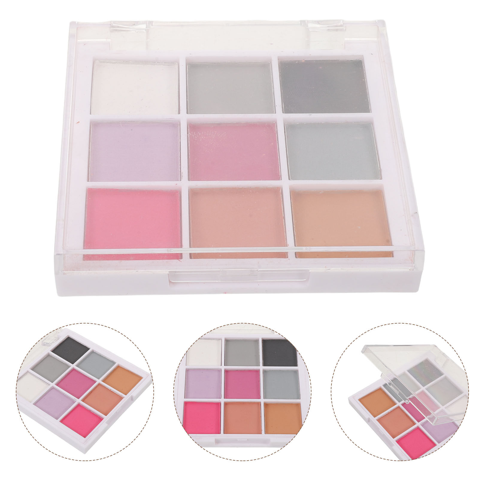 พาเลทผงสีทาเล็บเนื้อแน่น สำหรั - Nail Art Ombre บทวิจารณ์และราคา