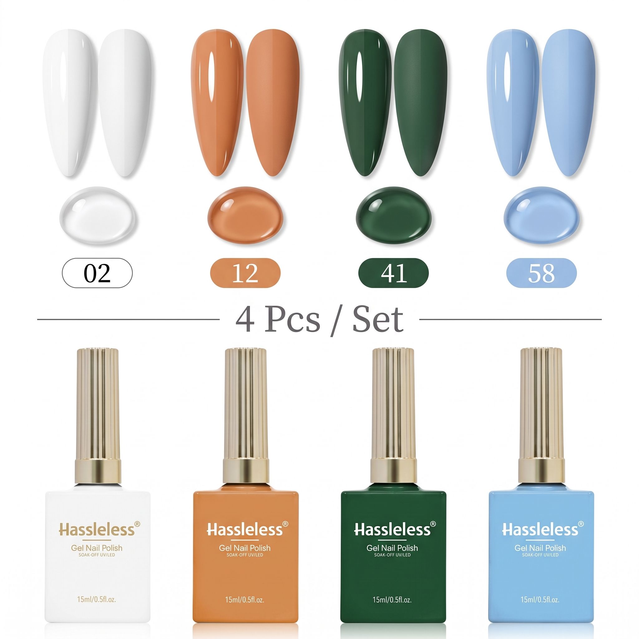 ชุดเจลทาเล็บ 4 ชิ้น ใช้งานง่าย - Nail Art Orange บทวิจารณ์และราคา