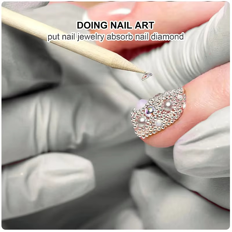 2026 50/100 ชิ้น ไม้ดันหนังกำพ - Nail Art Orange บทวิจารณ์และราคา