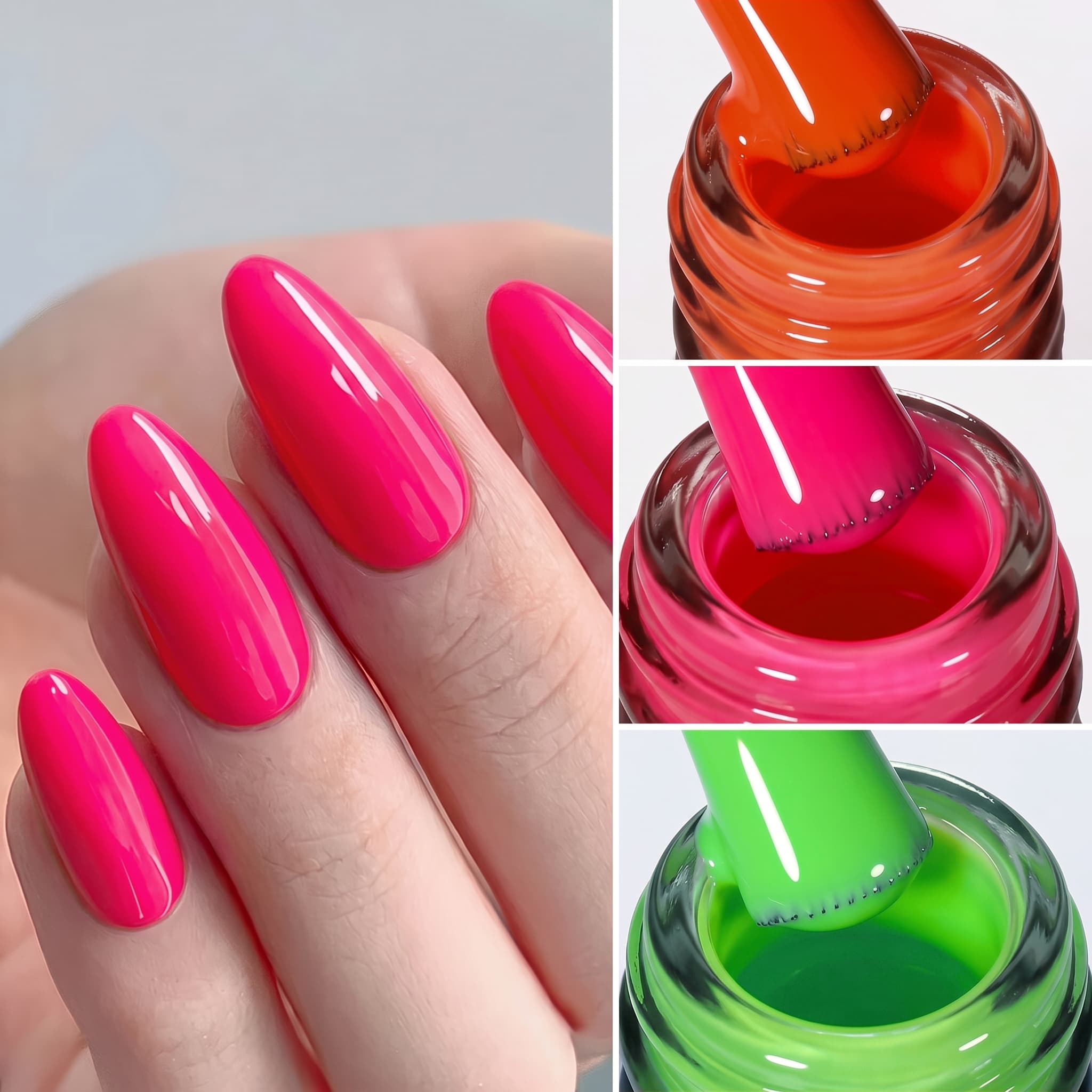 ชุดยาทาเล็บเจล 3 ชิ้น ใช้งานง่ - Nail Art Orange บทวิจารณ์และราคา
